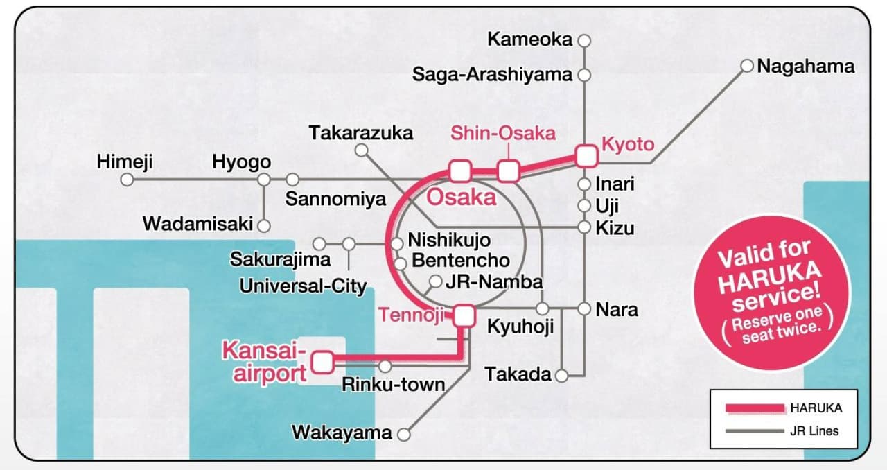 [QR Code] JR West Kansai Area Pass - მთავარი სურათი