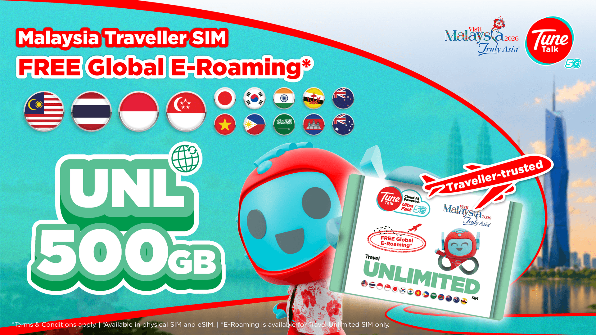 Malaysia Tune Talk 5G eSIM - სურათი 3